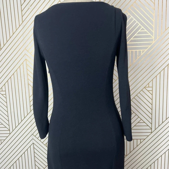 Ralph Lauren Black Label Classic BlackSheath Dress Size 6 - Picture 8 of 12